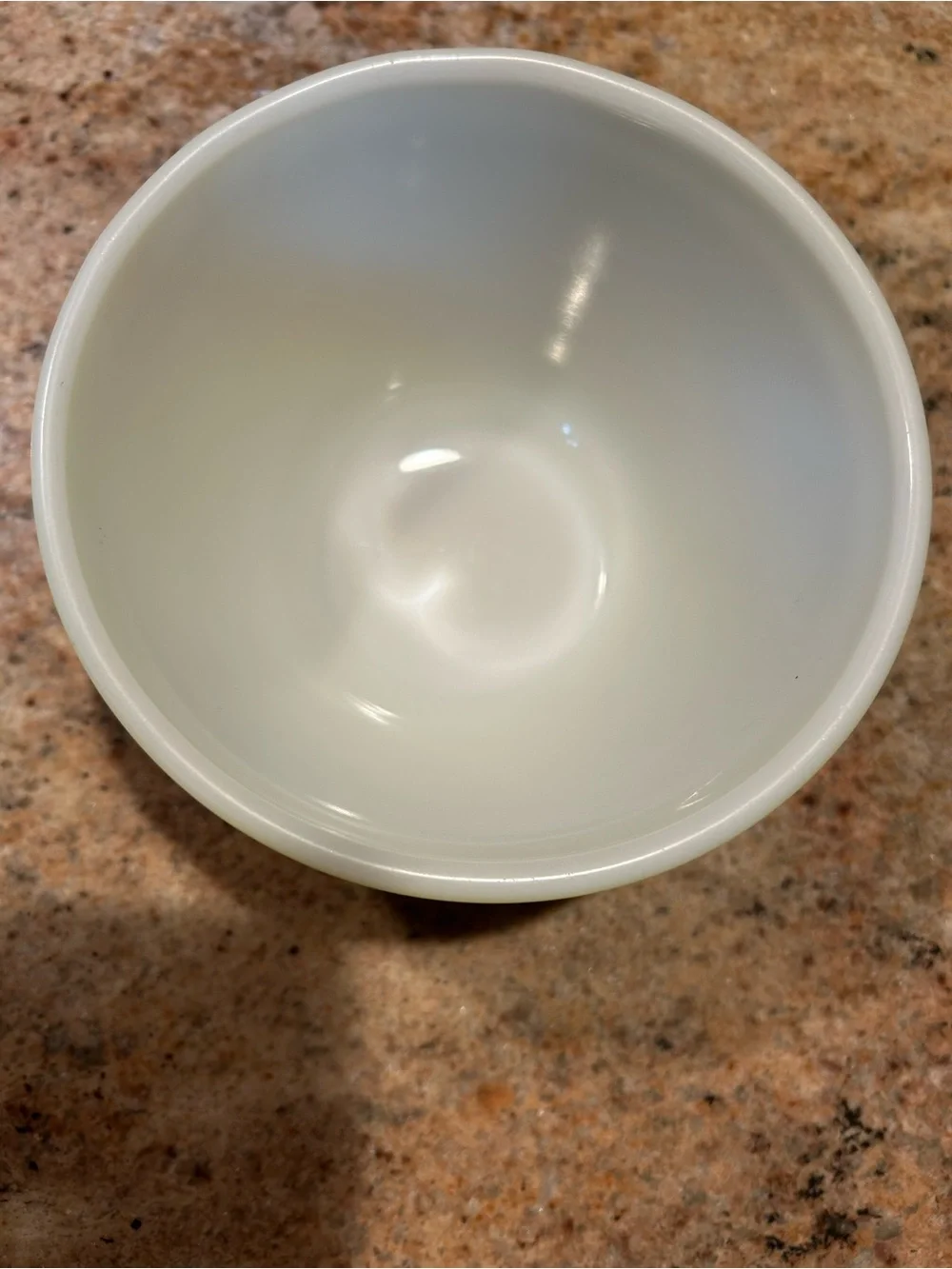 Pyrex #401 1.5 pt Yellow Primary Colors mixing nesting bowl 1940s 1950s No Chips